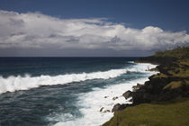 Waves in the ocean, Cap Mechant, Basse Vallee, St. Philippe, Reunion Island von Panoramic Images