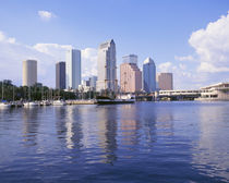 USA, Florida, Tampa, Office buildings in Tampa von Panoramic Images