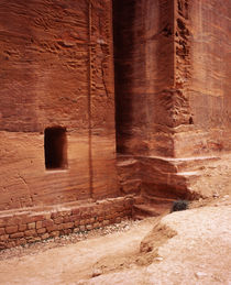 Ruins of a building, Petra, Jordan by Panoramic Images