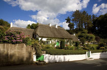 Thatched Cottage, Stradbally, Copper Coast, County Waterford, Ireland by Panoramic Images