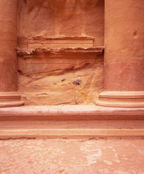 Columns of a building, Petra, Jordan by Panoramic Images