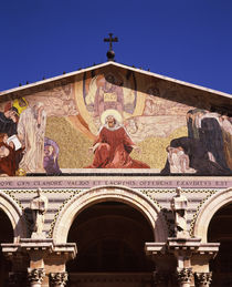 Low angle view of a church von Panoramic Images