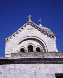 High section view of a church by Panoramic Images