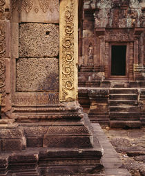Carving details on the walls, Angkor Wat, Cambodia by Panoramic Images