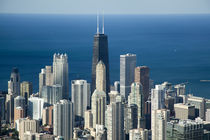 Aerial view of a city von Panoramic Images