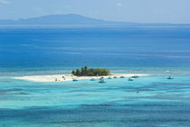 Birds-Eye View Of Boats Docked At Small Island von Panoramic Images