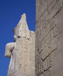 Ruins of a statue, Valley Of The Kings, Luxor, Egypt by Panoramic Images