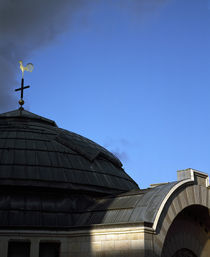 High section view of a church, Church of St. Peter Gallicantu, Jerusalem, Israel by Panoramic Images