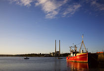 Greatisland Powerstation from Cheekpoint Harbour by Panoramic Images