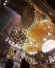 Architectural details of a museum, Aya Sofya, Istanbul, Turkey by Panoramic Images