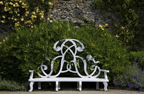 Garden Seat bearing the initials of the Earls of Rosse by Panoramic Images
