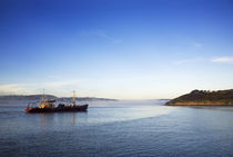 Mussel Boat at Dawn, Arthurstown, Waterford Harbour, Co Waterford, Ireland by Panoramic Images