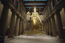 Statue of the Greek Goddess Athena von Panoramic Images