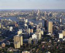 Aerial view of a city, Sydney, Australia by Panoramic Images