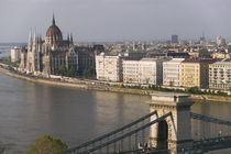 High angle view of buildings at the waterfront von Panoramic Images