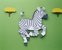 Illustration zebra by Panoramic Images