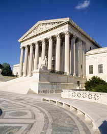 Low angle view of a government building by Panoramic Images