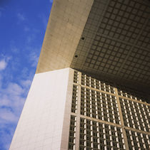 Low angle view of a monument, Grande Arche, La Defense, Paris, France by Panoramic Images