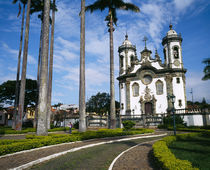 Facade of a church von Panoramic Images