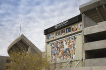 Low angle view of a soccer stadium, Qualcomm Stadium, San Diego, California, USA von Panoramic Images