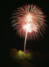 Fireworks over Mount Rushmore von Panoramic Images