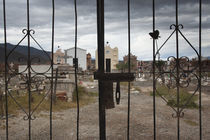 Entrance of a cemetery, Cachi, Salta Province, Argentina by Panoramic Images
