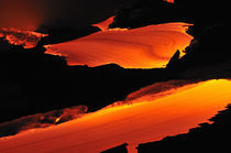 River of molten lava, close-up, Kilauea Volcano, Hawaii Islands, United States