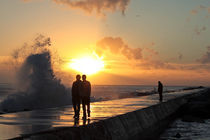 Sunset Walking by Tiago Pinheiro