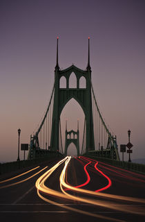 St. Johns Bridge, Portland, Oregon by Cameron Booth