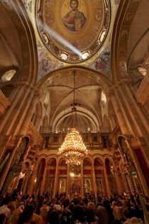 Palm Sunday ceremony at the Church of the Holy Sepulchre von Hanan Isachar