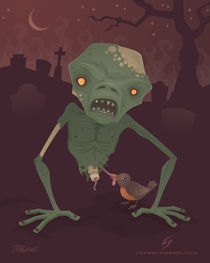 Sickly Zombie by John Schwegel