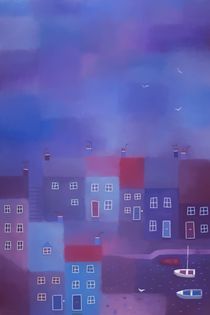 'Devon Evening Landscape' by Nic Squirrell