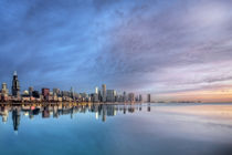 Downtown Chicago at Sunrise by Richard Susanto