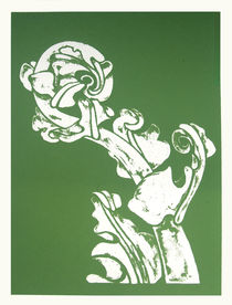 Fern Unfolding Kiokio Screen Print von Patricia Howitt