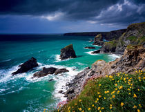 Bedruthan Steps, Cornwall, England. von Craig Joiner