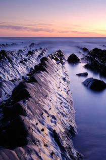 Dust at Welcombe Mouth, Devon, England. by Craig Joiner