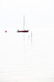 Boot auf der Nordsee von Michael Schickert