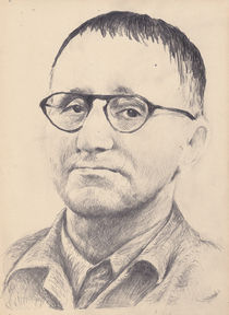 Bertolt Brecht by Hans Peter Kohlhaas