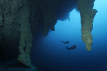 Blue Hole Belize by Norbert Probst