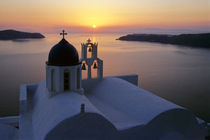 Imerovigli, Santorini, Greece, caldera von Norbert Probst