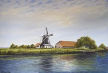 Landschaft bei Neuharlingersiel (Ostfriesland) by Lothar Struebbe