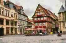Quedlinburger Marktplatz by Michael Jaeger
