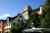 Burg Meersburg über dem Bodensee von lizcollet