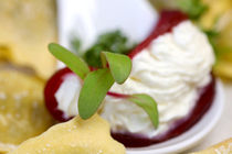 Ravioli mit Rote Beete und Kresse  von lizcollet