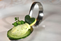 Green Peas Mousse in Love With Zucchini von lizcollet