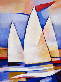 Segelsommer - Summer Sailing by Lutz Baar