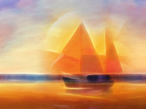 Sunset Sailing von Lutz Baar