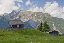 Kapelle am Rellseck im Montafon von Johannes Netzer