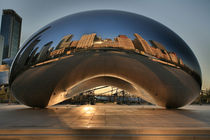 Cloudgate bei Sonnenaufgang, Chicago by geoland