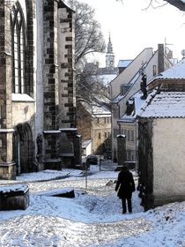 Verschneites Görlitz von Caroline Lembke